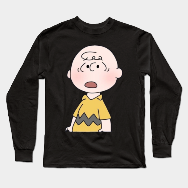 Charlie Brown Charlie Brown Long Sleeve TShirt TeePublic